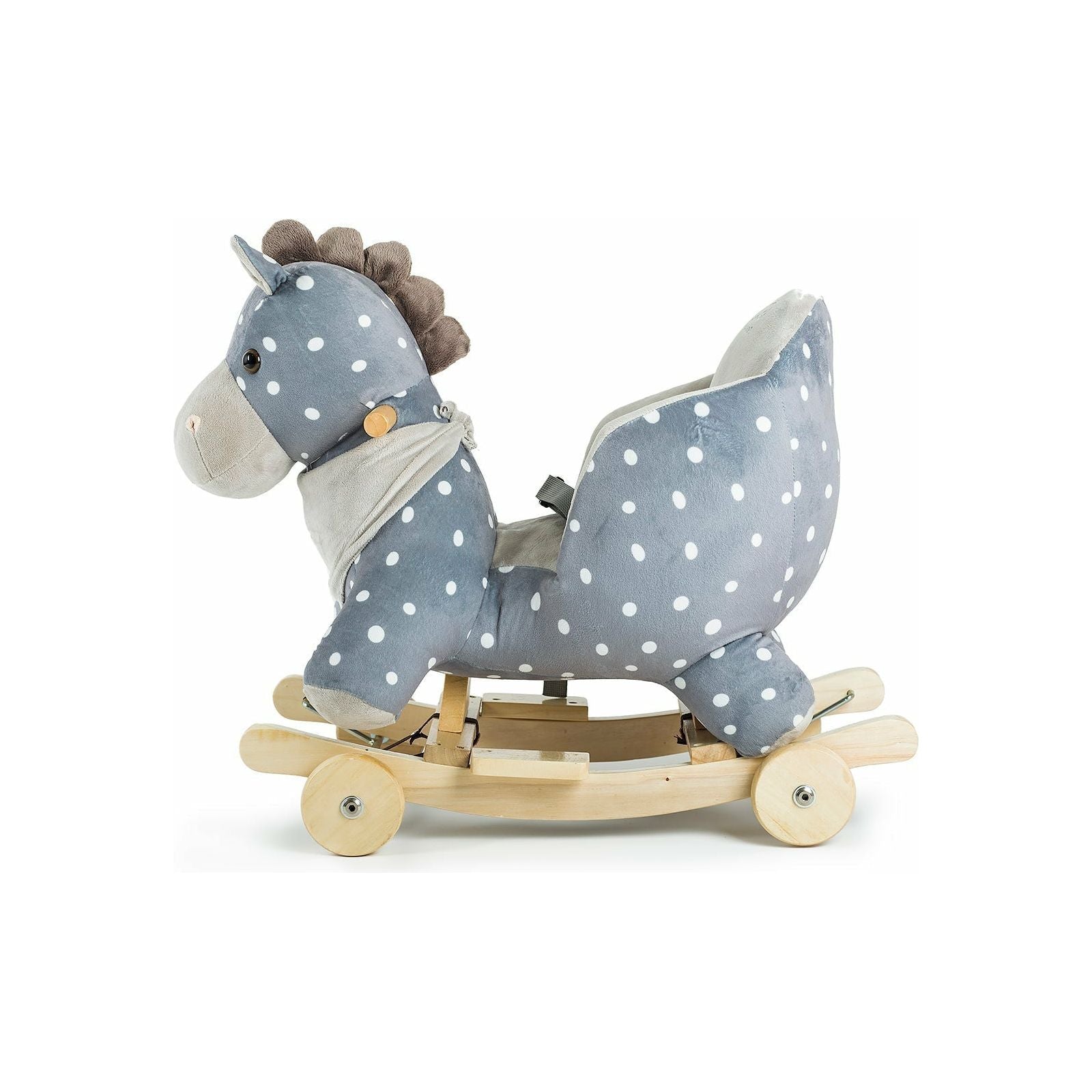 Kinderkraft Rocking Horse Grey Age 12 Months Above Holds upto