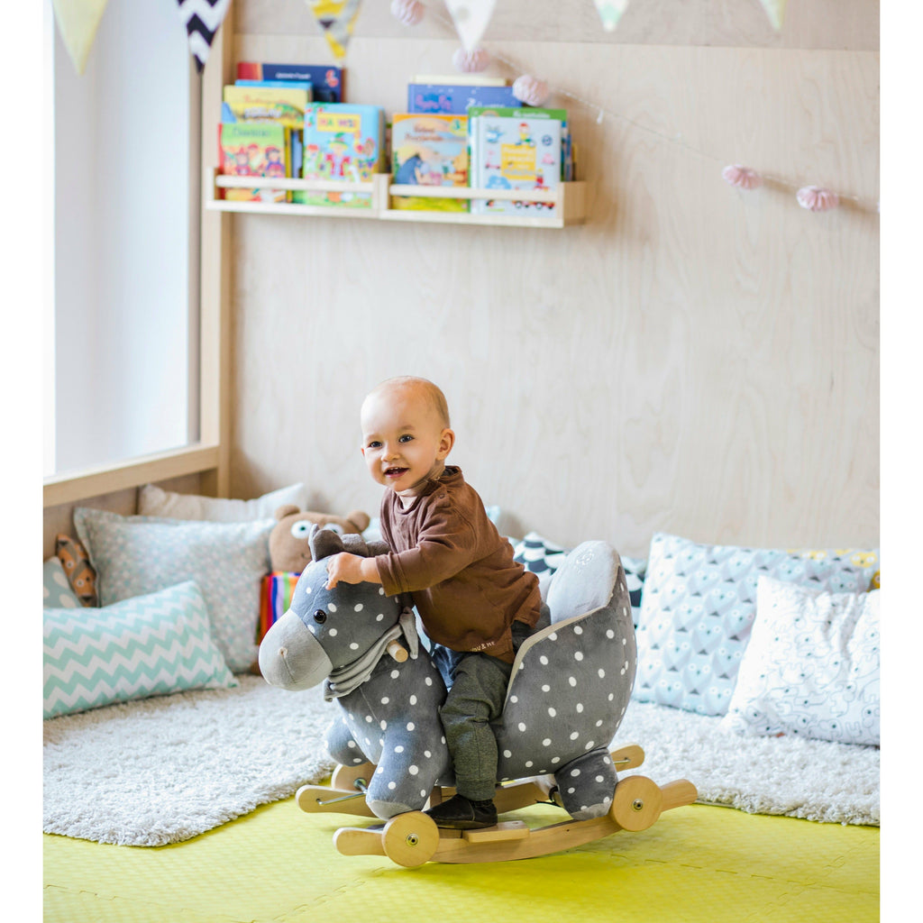 Kinderkraft Rocking Horse Blue Age- 12 Months & Above (Holds upto 30 Kgs)