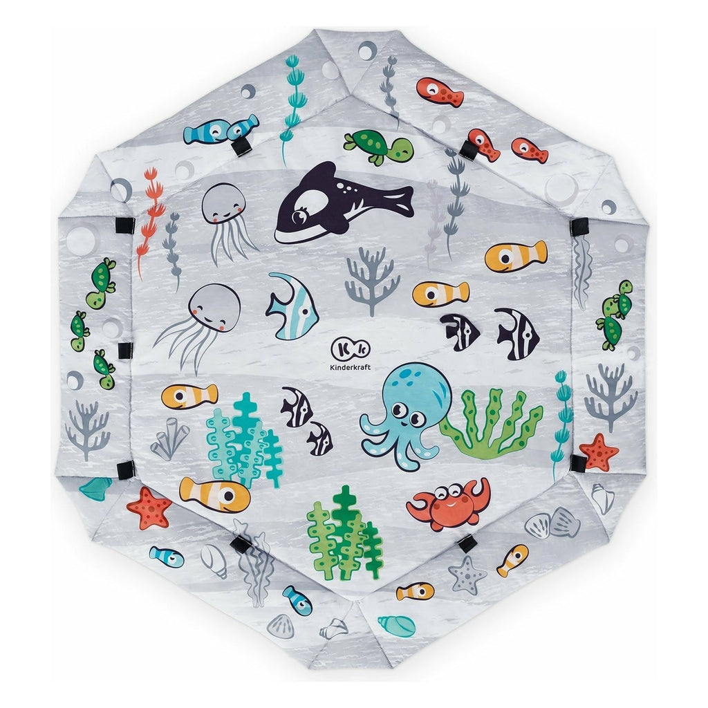 Kinderkraft Sea Land Educational Playmat Multicolor Age- 6 Months & Above