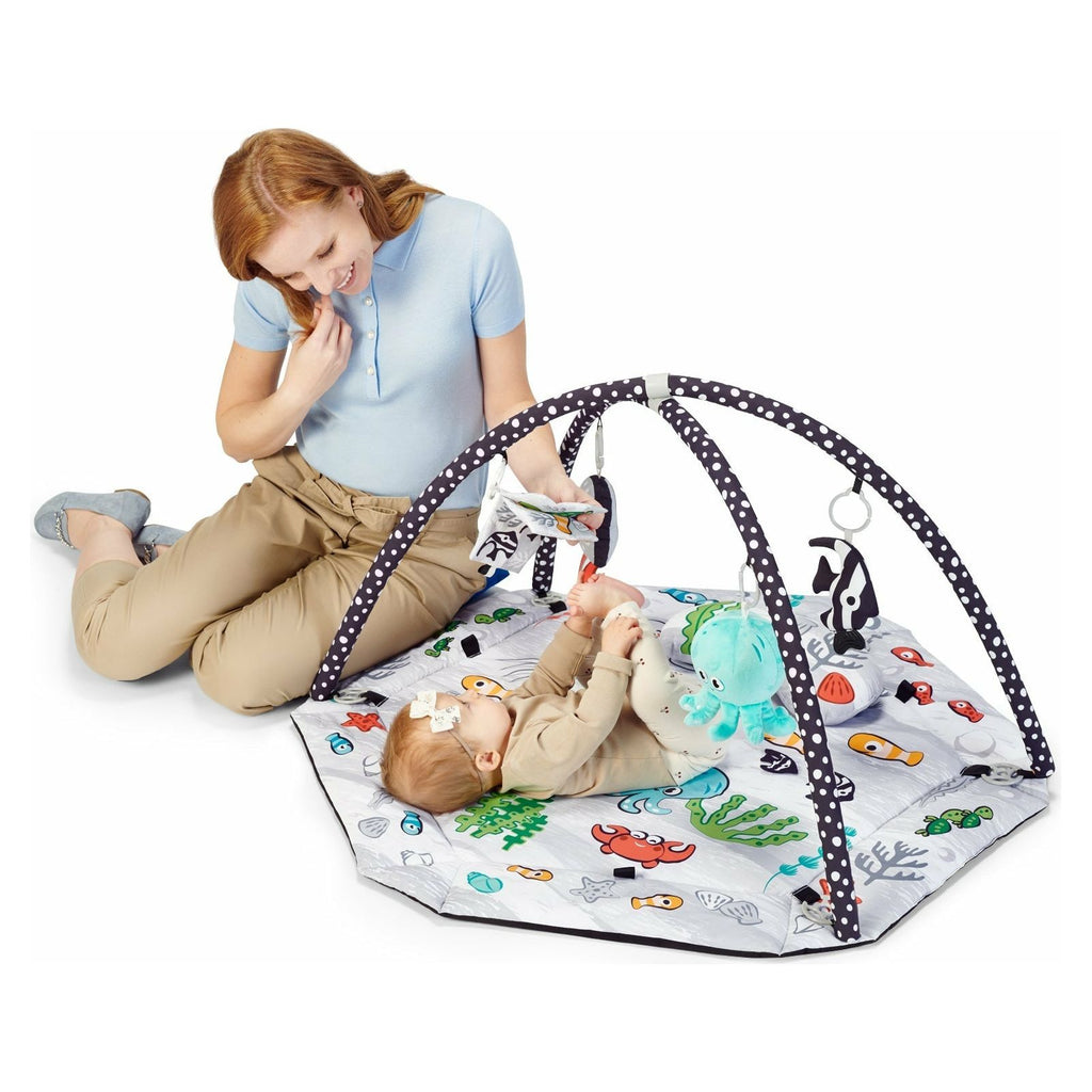 Kinderkraft Sea Land Educational Playmat Multicolor Age- 6 Months & Above
