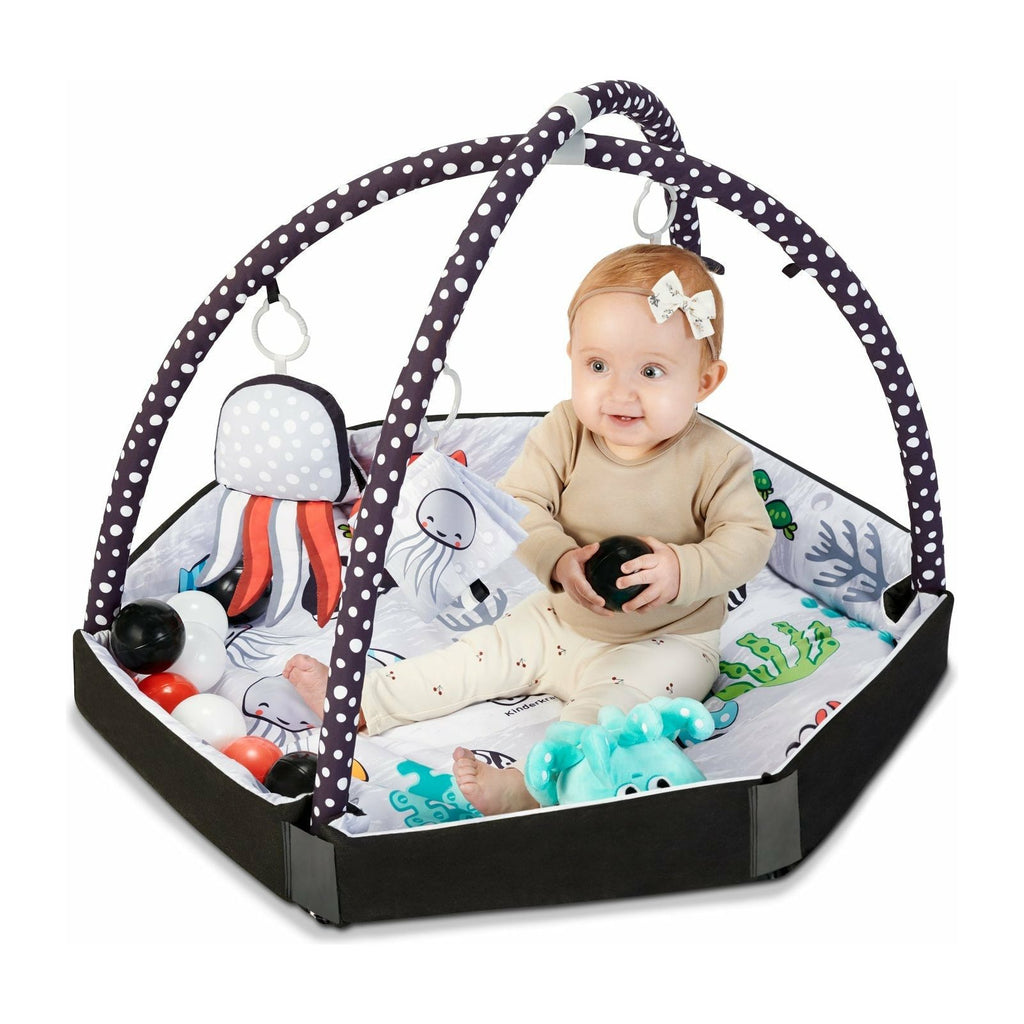 Kinderkraft Sea Land Educational Playmat Multicolor Age- 6 Months & Above