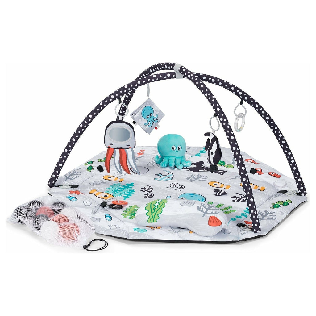 Kinderkraft Sea Land Educational Playmat Multicolor Age- 6 Months & Above