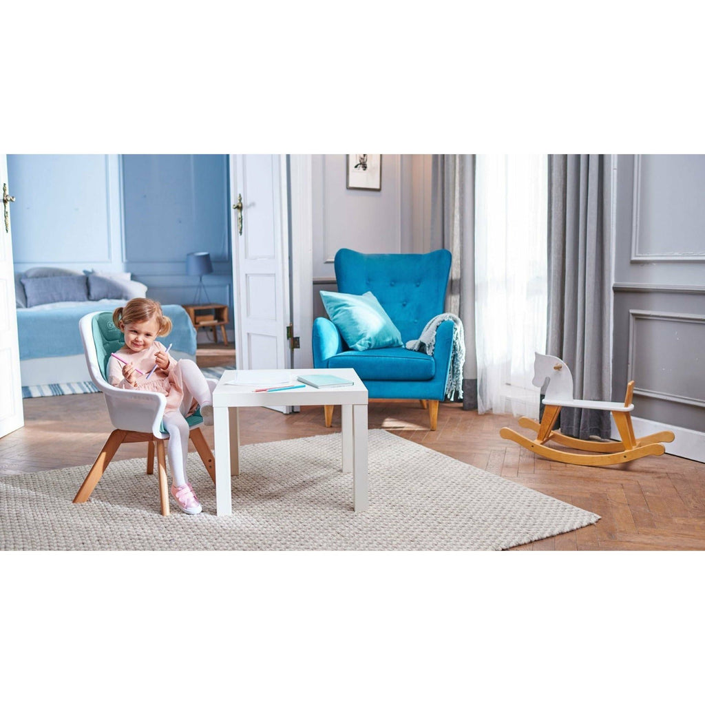 Kinderkraft Tixi 2-in-1 Highchair Pink Age- 6 Months to 5 Years