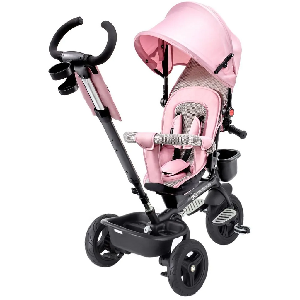 Kinderkraft Tricycle Aveo Pink Age- 9 Months to 5 Years