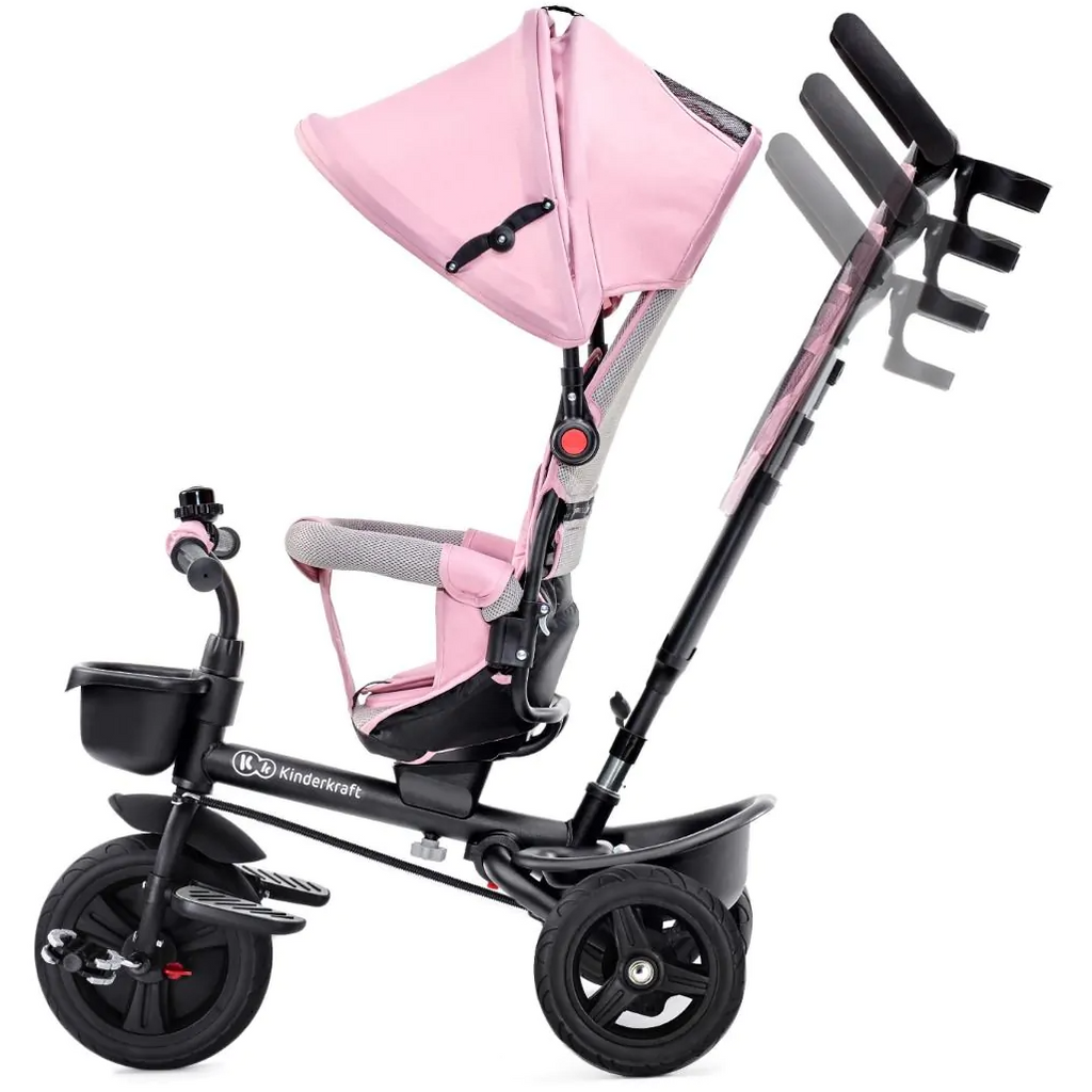 Kinderkraft Tricycle Aveo Pink Age- 9 Months to 5 Years