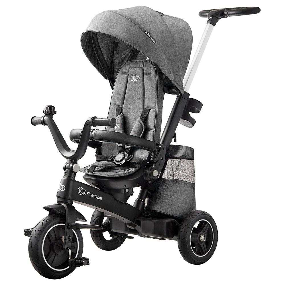 Kinderkraft Tricycle Easytwist Platinum Grey Age 9M-5Y