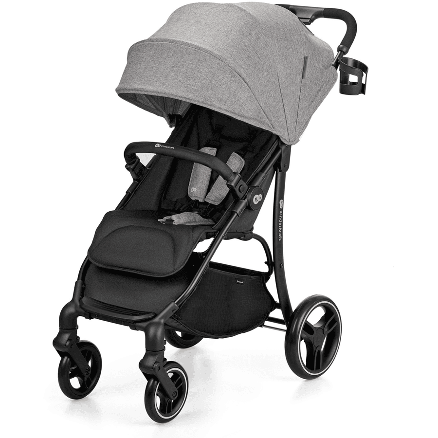 Kinderkraft Trig 2 Pushchair Stroller Grey Age- Newborn upto 4 Years  (Holds upto 24 kgs)