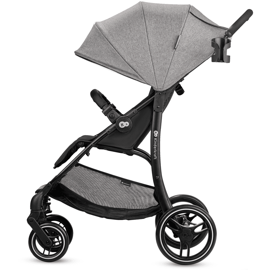 Kinderkraft Trig 2 Pushchair Stroller Grey Age- Newborn upto 4 Years  (Holds upto 24 kgs)