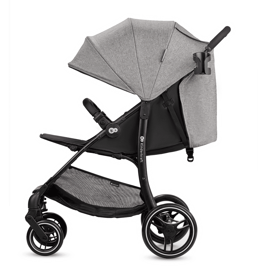 Kinderkraft Trig 2 Pushchair Stroller Grey Age- Newborn upto 4 Years  (Holds upto 24 kgs)