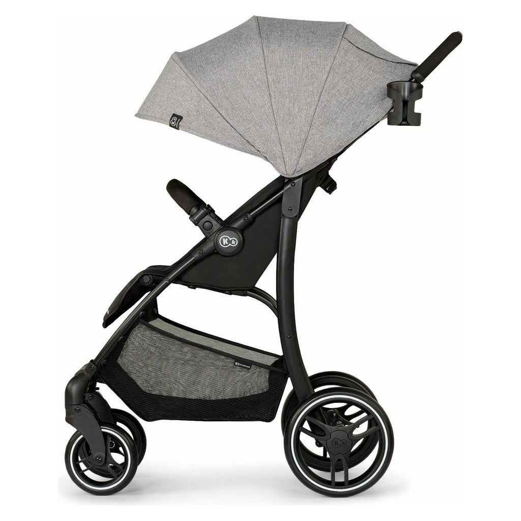 Kinderkraft Trig Pushchair Grey Age- Newborn & Above (Holds upto 15 kgs)