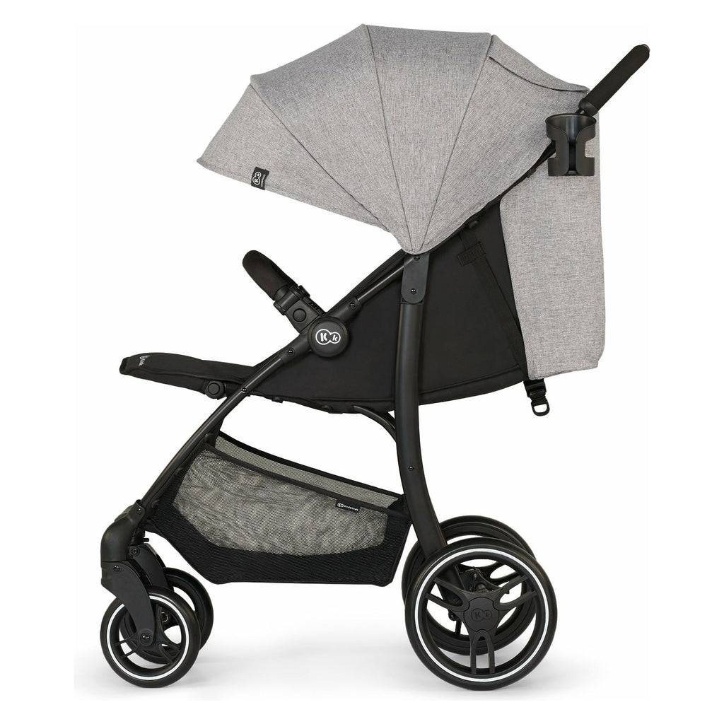 Kinderkraft Trig Pushchair Grey Age- Newborn & Above (Holds upto 15 kgs)