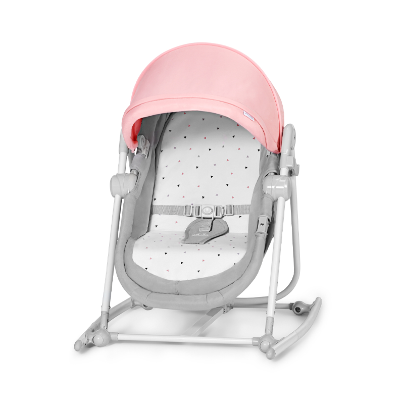 Kinderkraft Unimo Up 5-In-1 Bouncer Pink Newborn & Above ( Holds upto 18 Kgs)