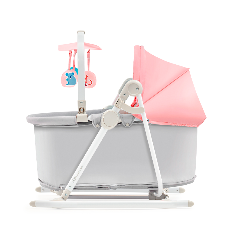 Kinderkraft Unimo Up 5-In-1 Bouncer Pink Newborn & Above ( Holds upto 18 Kgs)