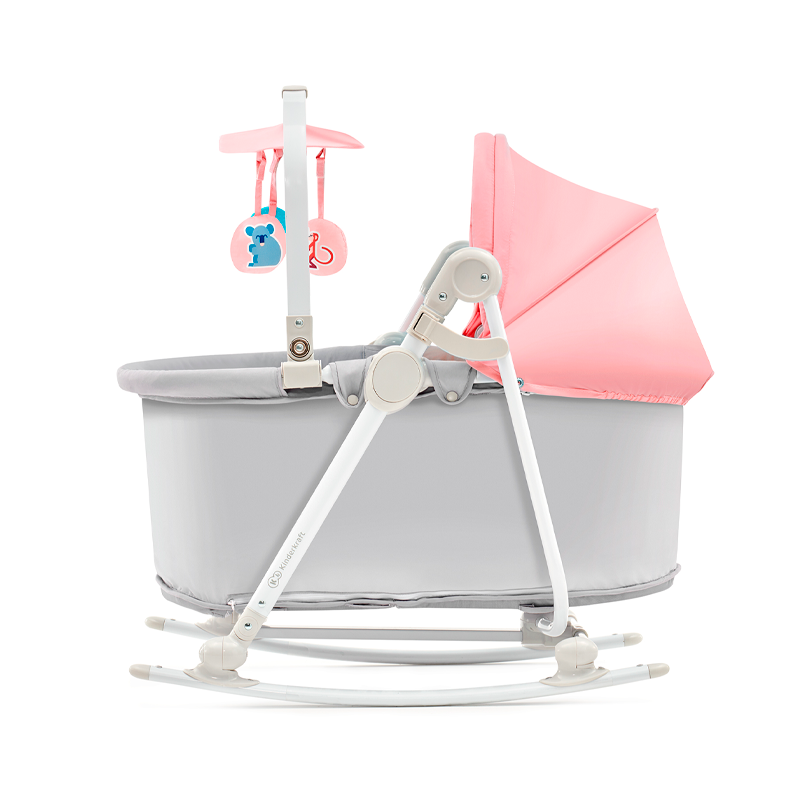 Kinderkraft Unimo Up 5-In-1 Bouncer Pink Newborn & Above ( Holds upto 18 Kgs)