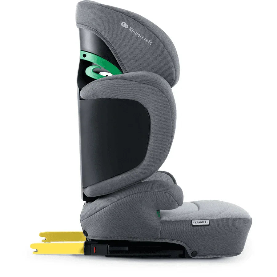 Kinderkraft Xpand2  Car Seat Group II/III Rocket Grey Age- 3.5 Years to 12Years