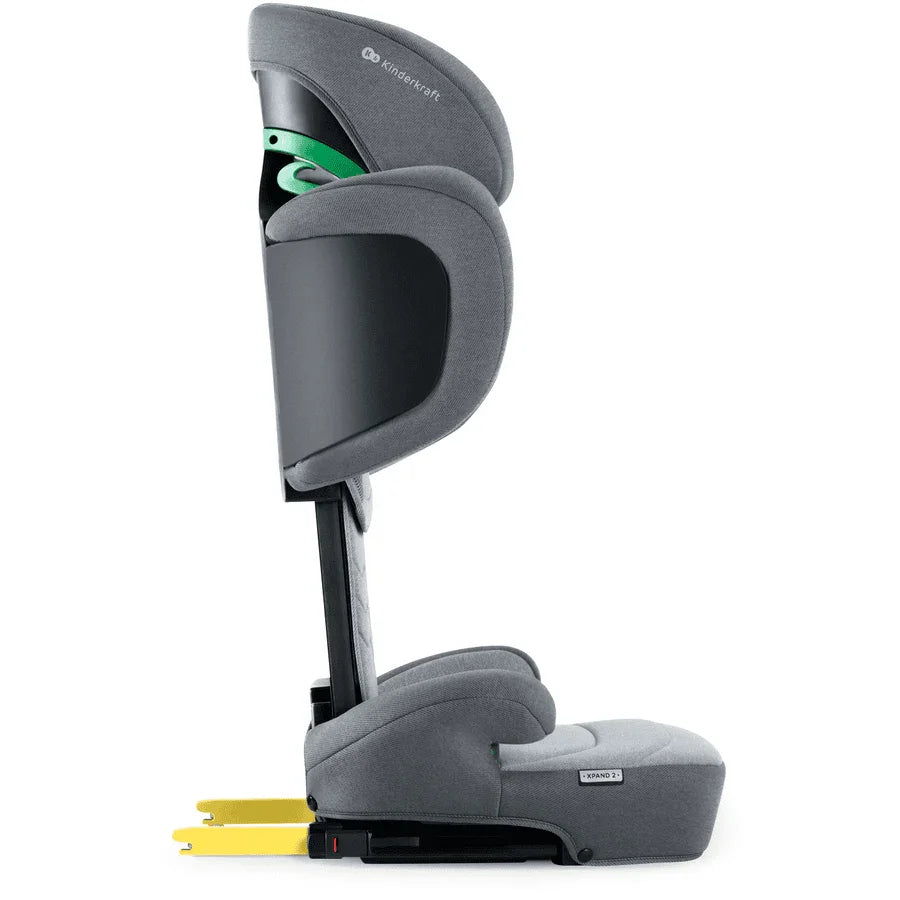 Kinderkraft Xpand2  Car Seat Group II/III Rocket Grey Age- 3.5 Years to 12Years