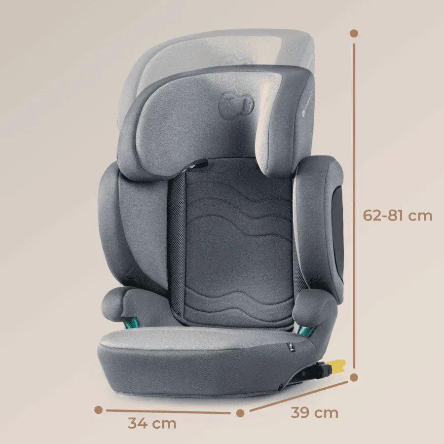 Kinderkraft Xpand2  Car Seat Group II/III Rocket Grey Age- 3.5 Years to 12Years