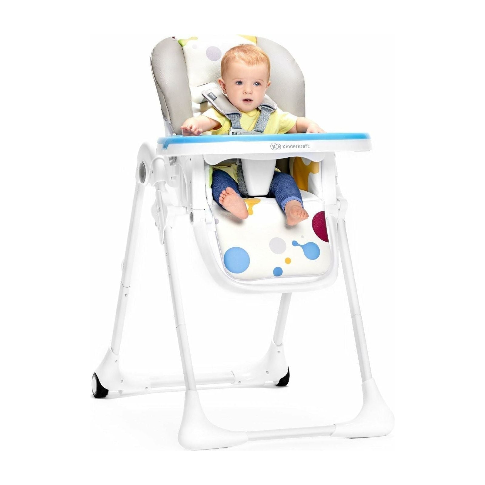 Kinderkraft yummy discount highchair pink