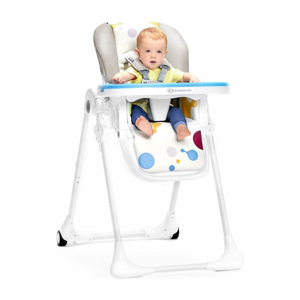 Kinderkraft Yummy Highchair Pink Age- 6 Months to 3 Years