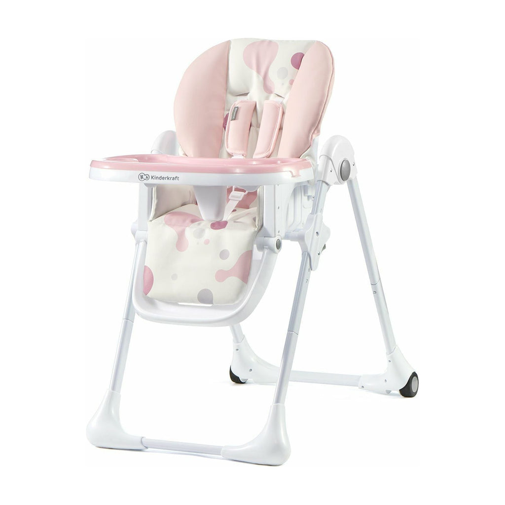 Kinderkraft Yummy Highchair Pink Age- 6 Months to 3 Years
