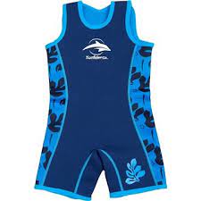 Konfidence Warma Wetsuit Leaf Blue Age  2 Years & Above