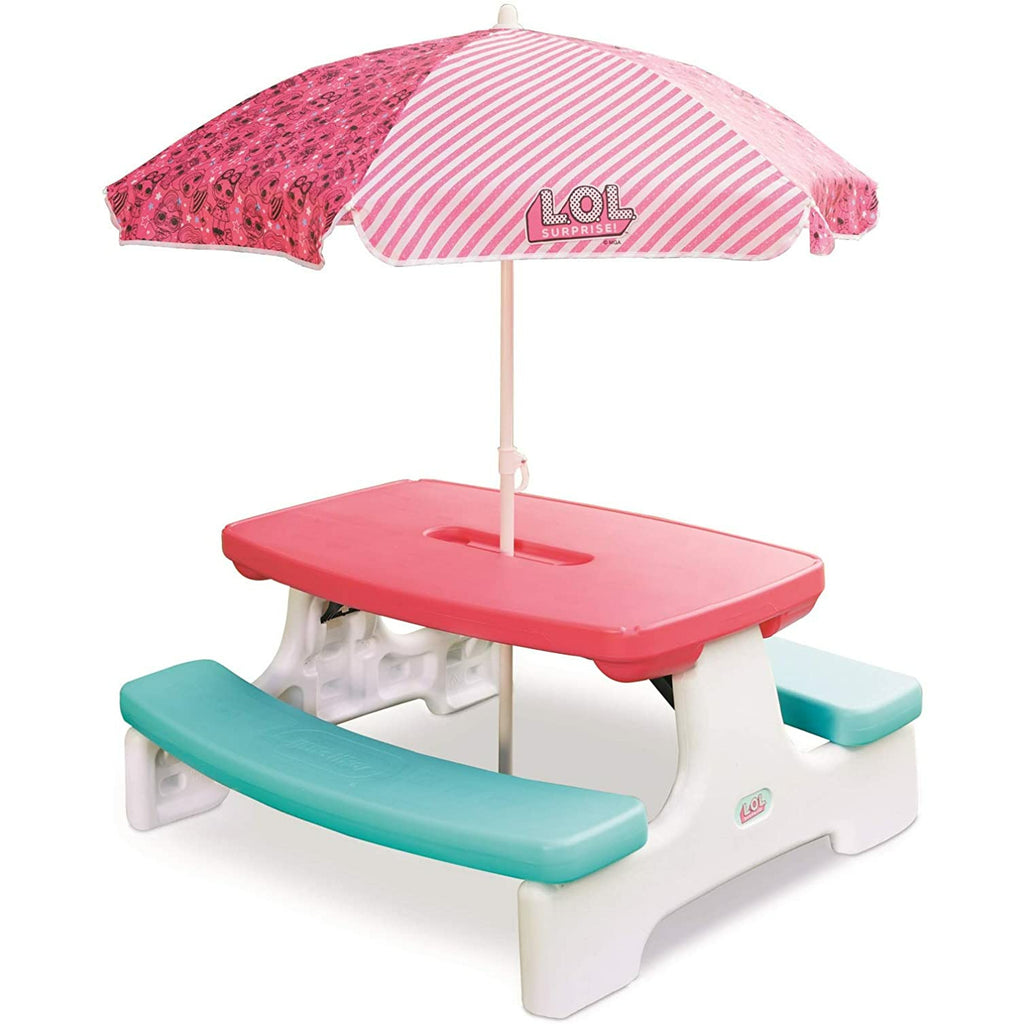 Little Tikes L.O.L. Surprise Easy Store Table With Umbrella