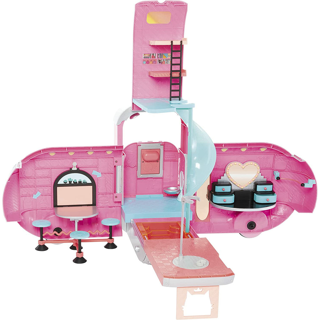 L.O.L. Surprise OMG 4-in-1 Glamper Fashion Camper with 55+ Surprises - Metallic Silver