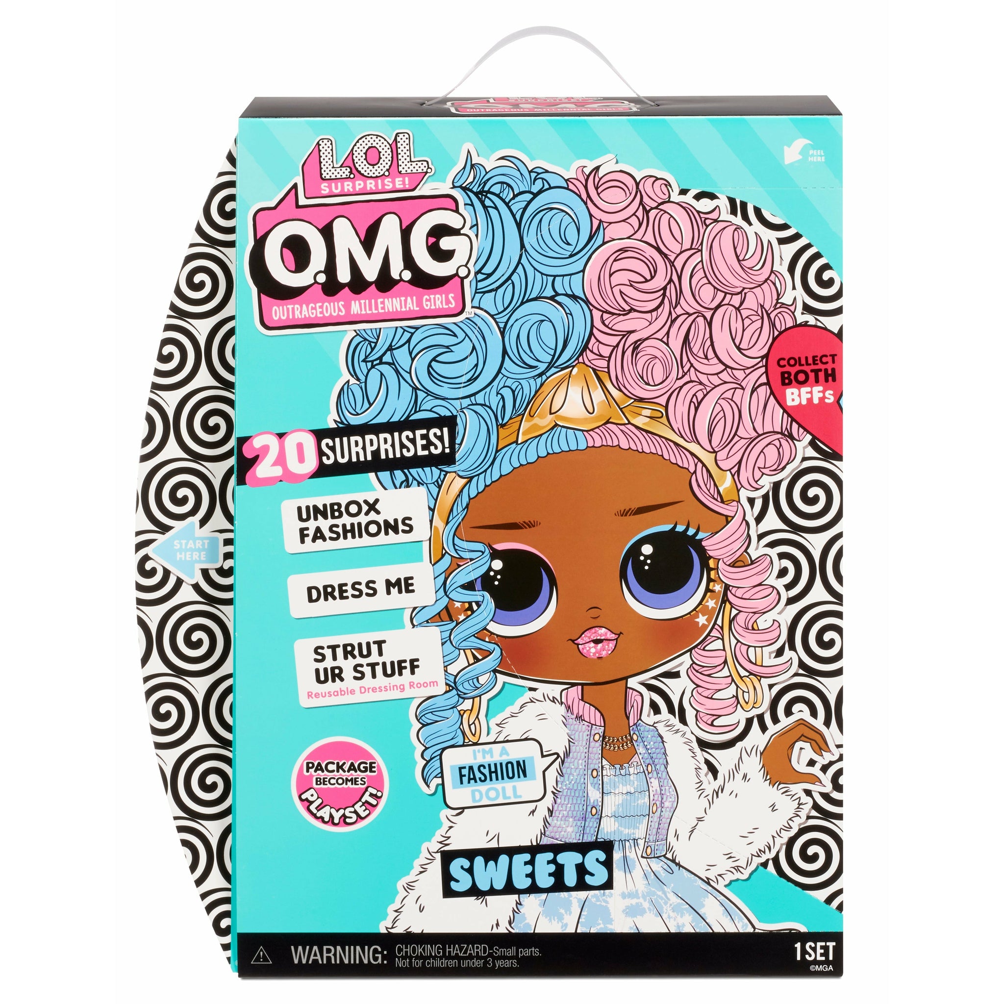 Surprise Omg Core Doll Asst Series 4-Sweet Age 3Y+ Peekaboo