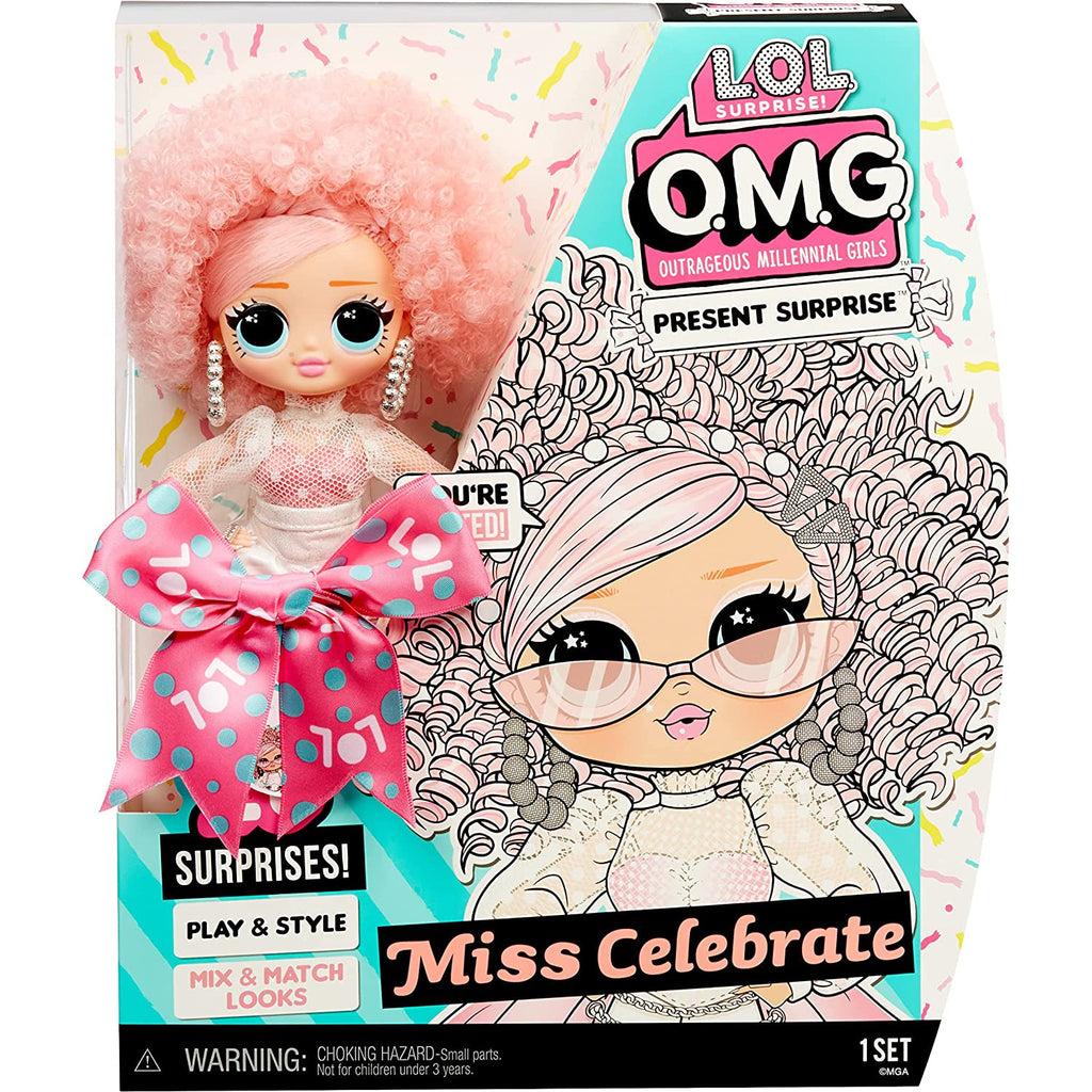 L.O.L. Surprise OMG Miss Celebrate Birthday Doll Series Age-4 Years & Above