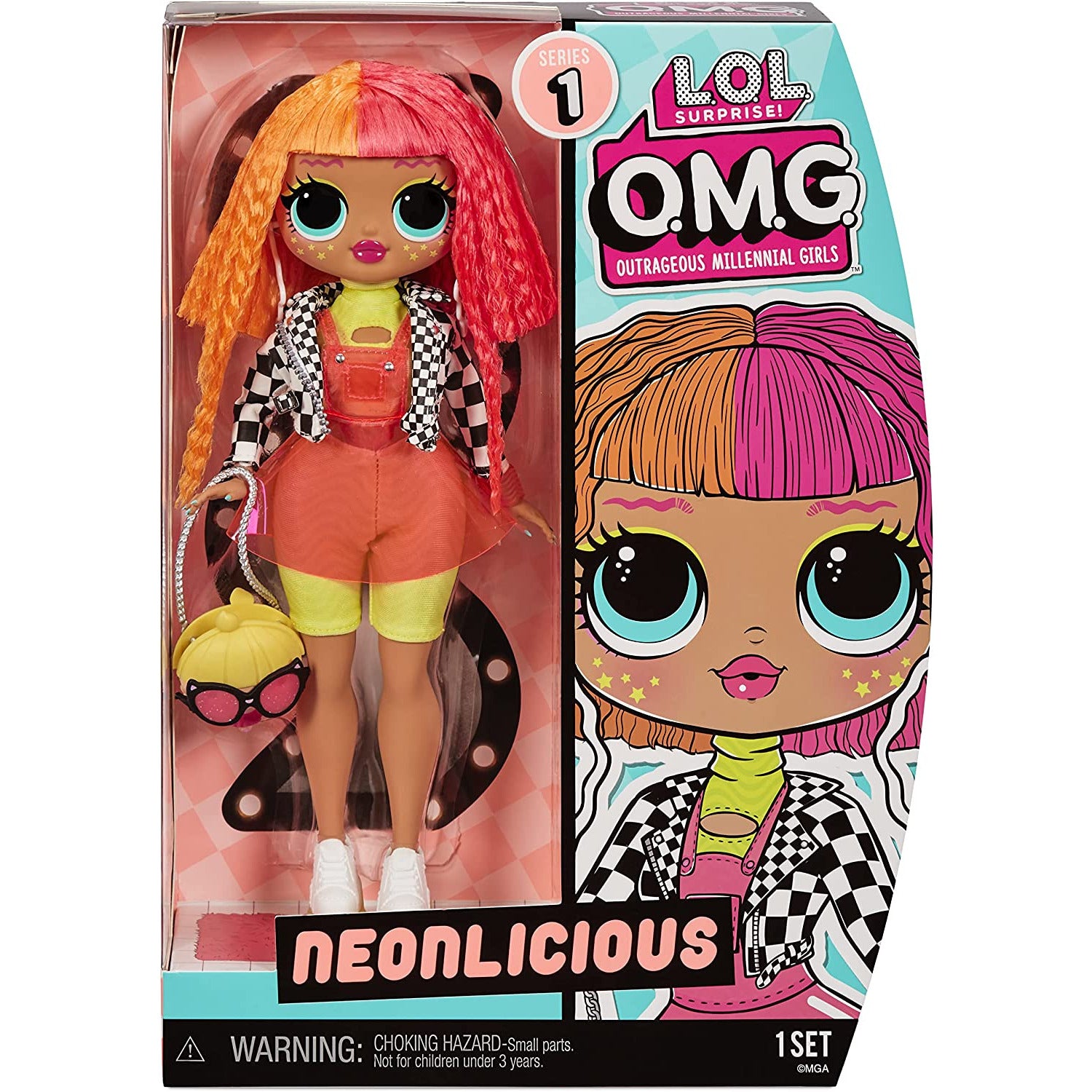 Surprise OMG Neonlicious Fashion Doll Series Age-4 Years
