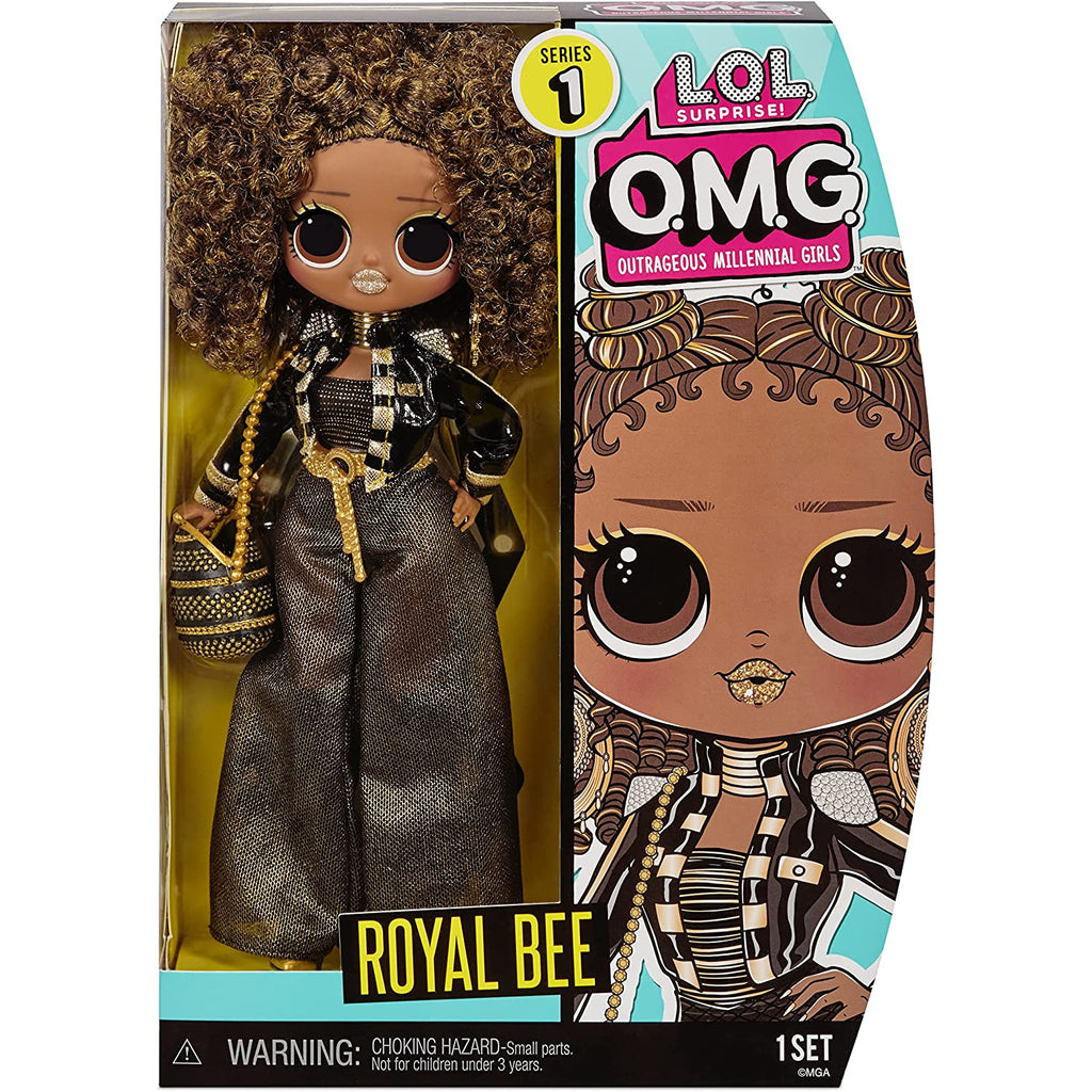 L.O.L. Surprise OMG Royal Bee Fashion Doll Series Age-4 Years & Above