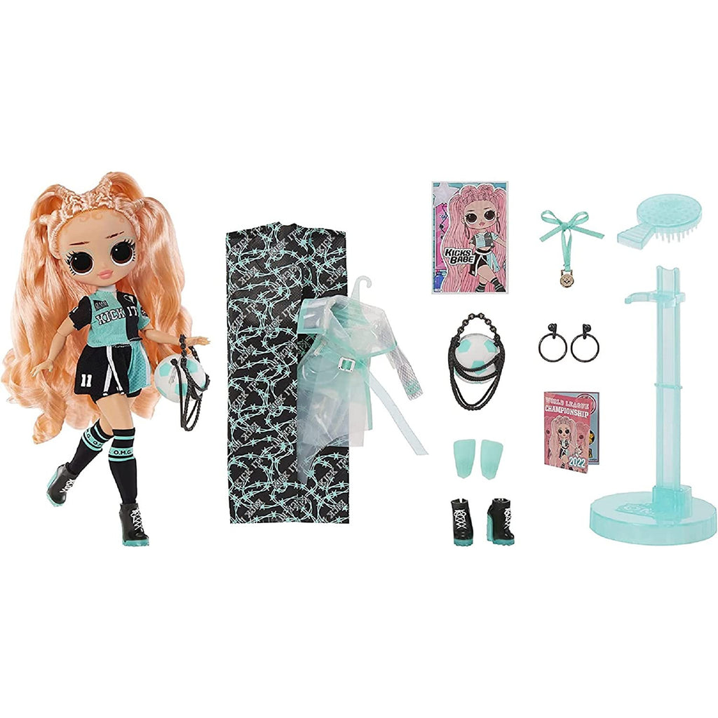 L.O.L. Surprise OMG Sports Kick Babe Fashion Doll Series Age-4 Years & Above