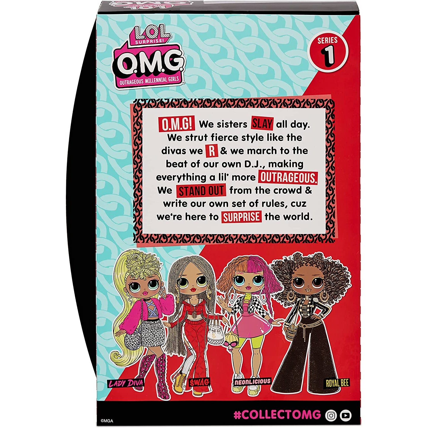 L.O.L. Surprise OMG Swag Fashion Doll Series Age 4 Years Above
