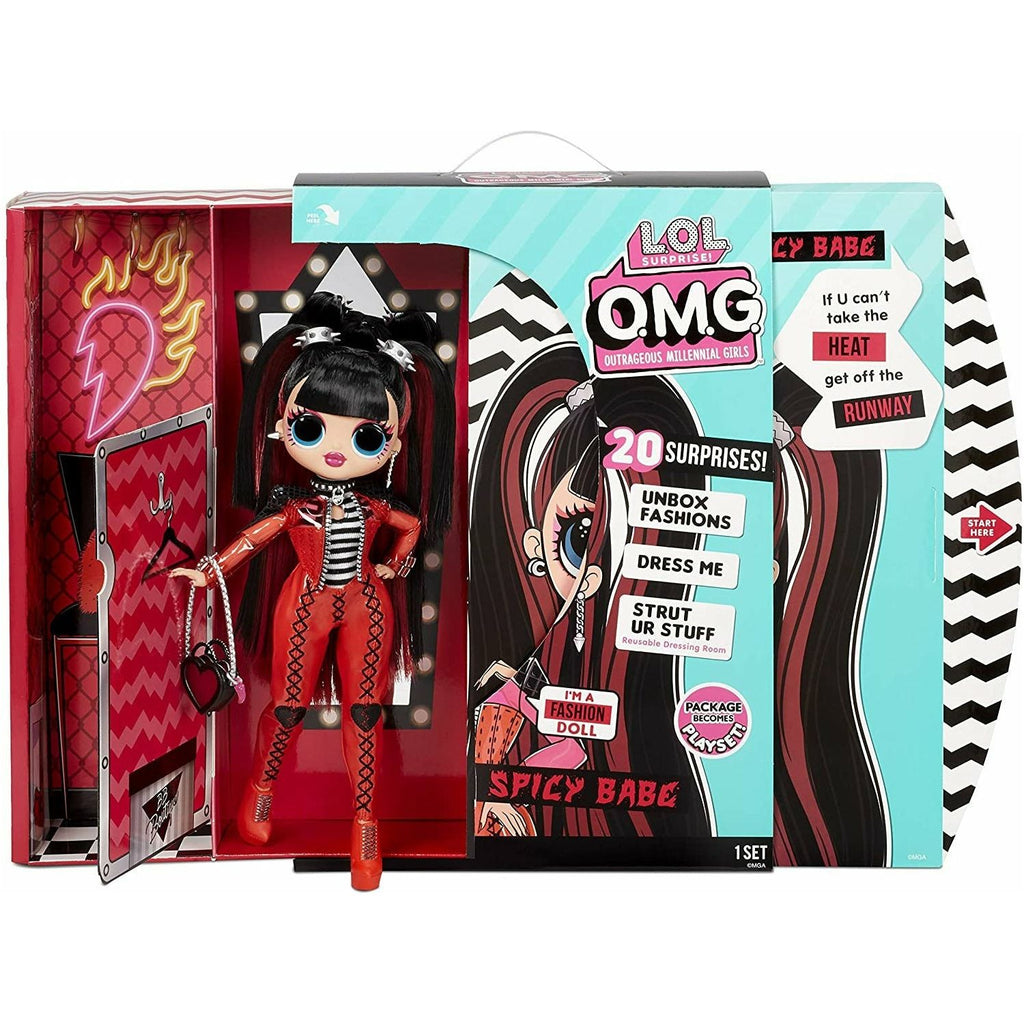 L.O.L. Surprise Omg Core Doll Asst Series 4-Spicy Babe Age 3Y+