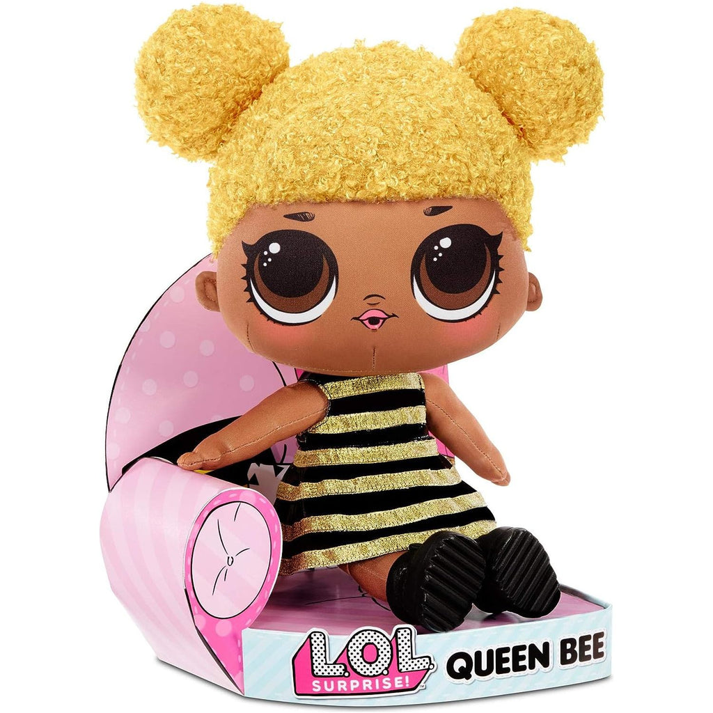 L.O.L. Surprise! Queen Bee Huggable, Soft Plush Doll Age- 4 Years & Above