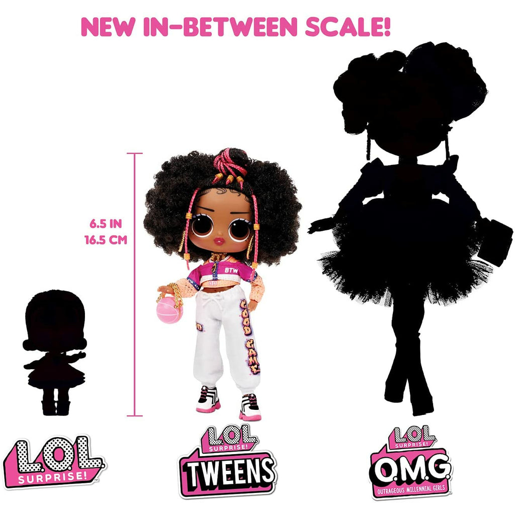 L.O.L. Surprise Tweens Doll- Hoops Age 3+