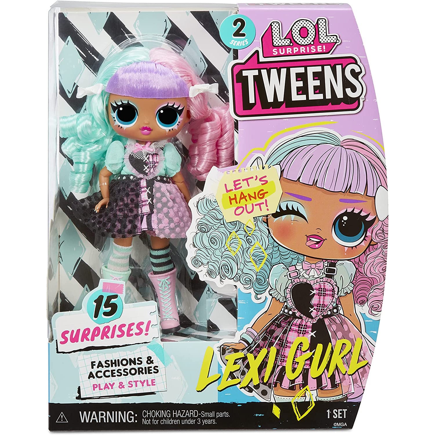 L.O.L. Surprise Tweens Doll Series 2 Lexi Gurl Age 4 Years