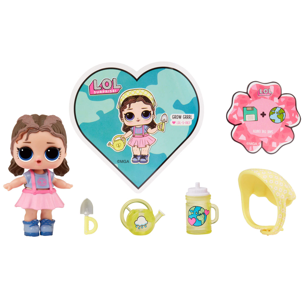 L.O.L Surprise Earth Day Love Grow Grrrl with 7 Surprises Age- 4 Years & Above