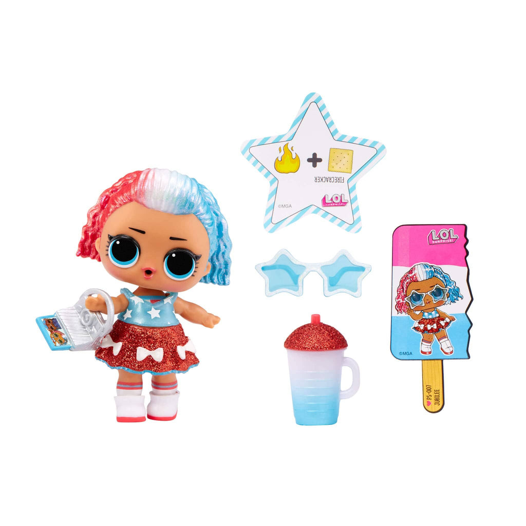 L.O.L Surprise Jubilee Summer Supreme Doll, with 7 Surprises  Multicolor Age- 3 Years & Above