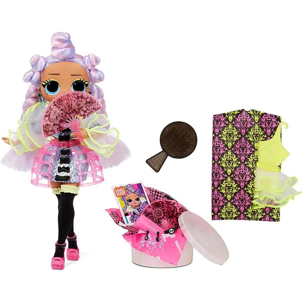 L.O.L Surprise OMG Dance Dance Dance Miss Royale Fashion Doll with 15 Surprises