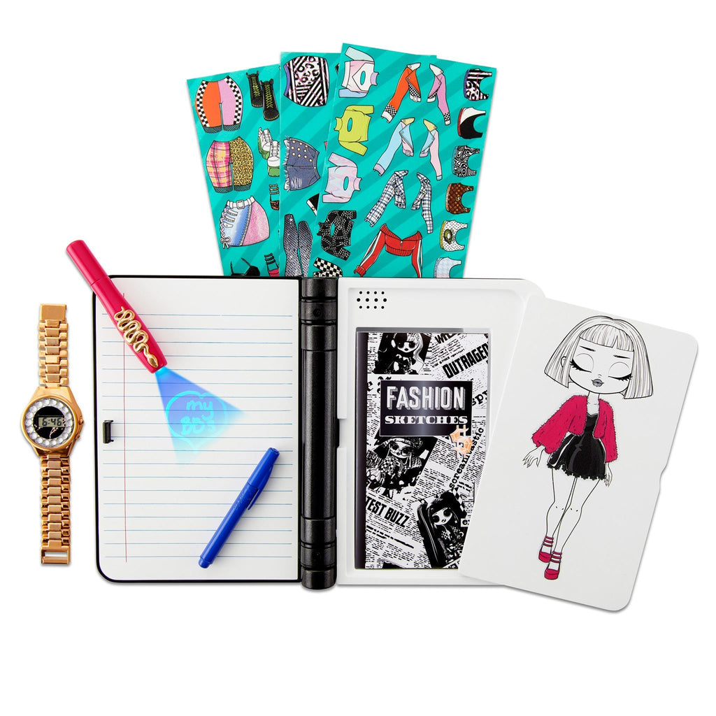 L.O.L Surprise OMG Fashion Journal - Electronic Password Journal with Watch 3Y+