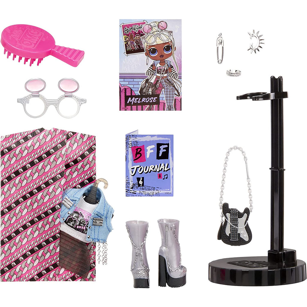 L.O.L Surprise OMG Melrose Fashion Doll with 20 Surprises  Multicolor Age- 3 Years & Above