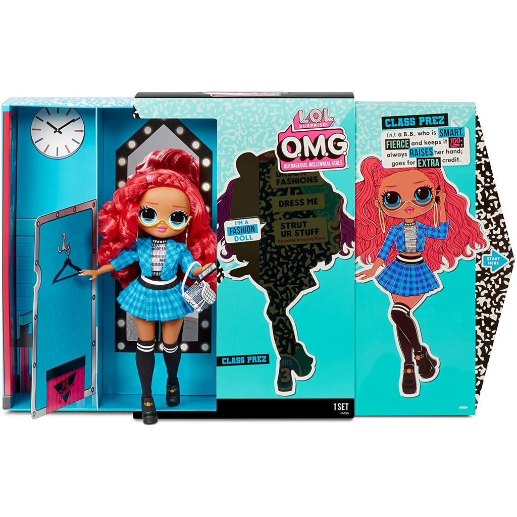 L.O.L Surprise OMG Series 3 Class Prez Fashion Doll with 20 Surprises