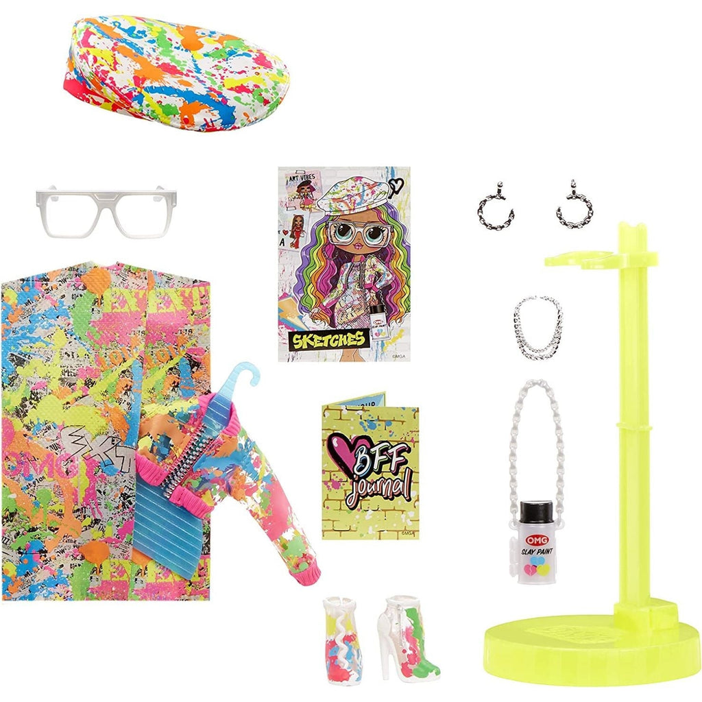 L.O.L Surprise OMG Sketches Fashion Doll with 20 Surprises  Multicolor Age- 3 Years & Above