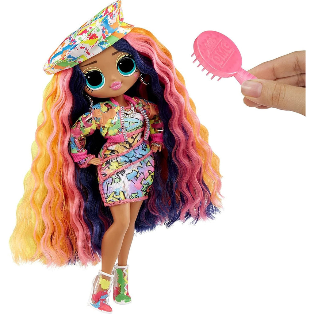 L.O.L Surprise OMG Sketches Fashion Doll with 20 Surprises  Multicolor Age- 3 Years & Above