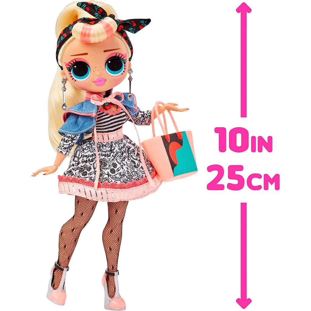 L.O.L Surprise OMG To-Go Diner Playset with 45+ Surprises and Exclusive Fashion Doll  Multicolor Age- 3 Years & Above
