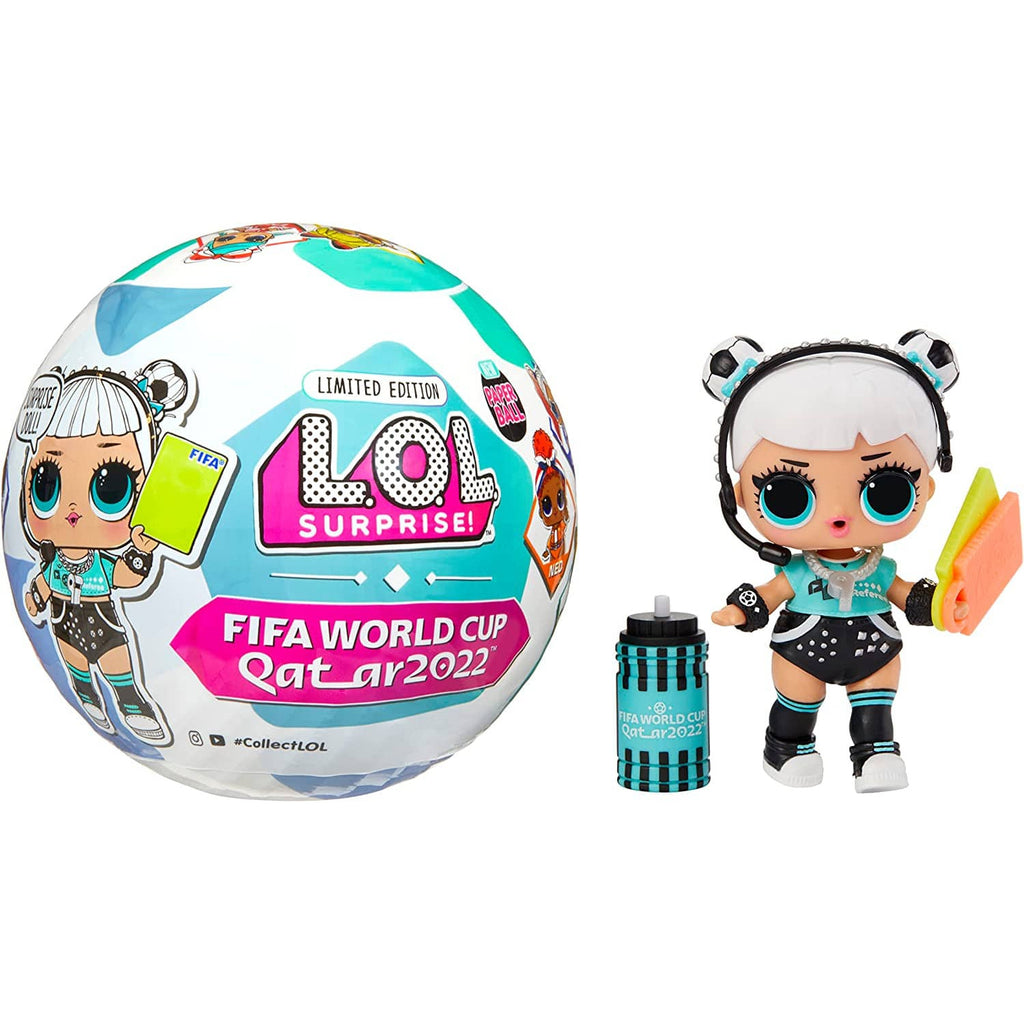 L.O.L Surprise X FIFA World Cup Qatar 2022 Dolls with 7 Surprises  Multicolor Age- 3 Years & Above