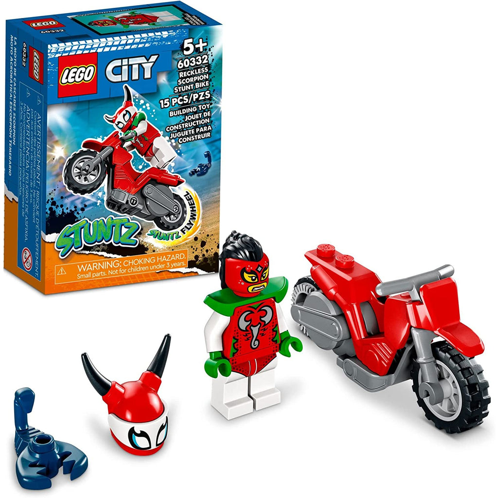 Lego City Stuntz Reckless Scorpion Stunt Set Age- 5 Years & Above