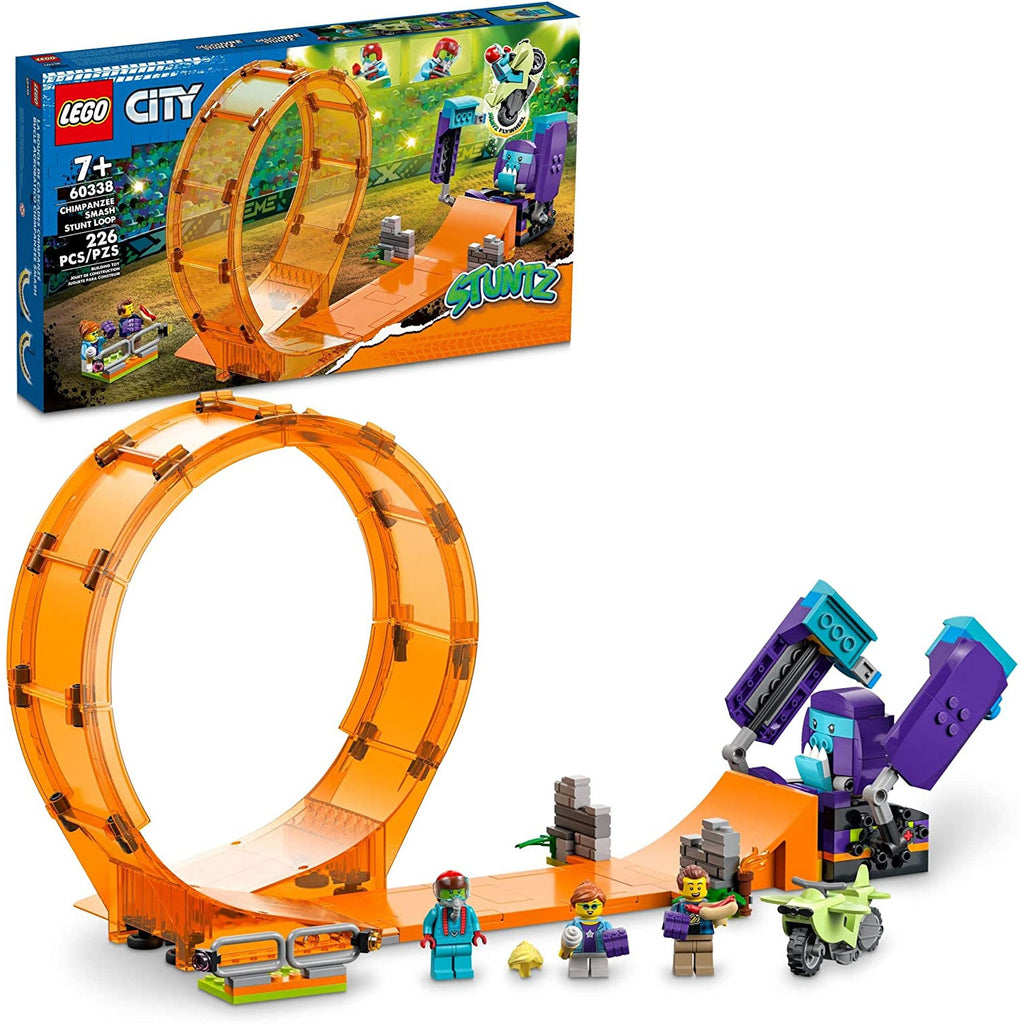 Lego City Stuntz Smashing Chimpanzee Stunt Loop Set Age- 7 Years & Above