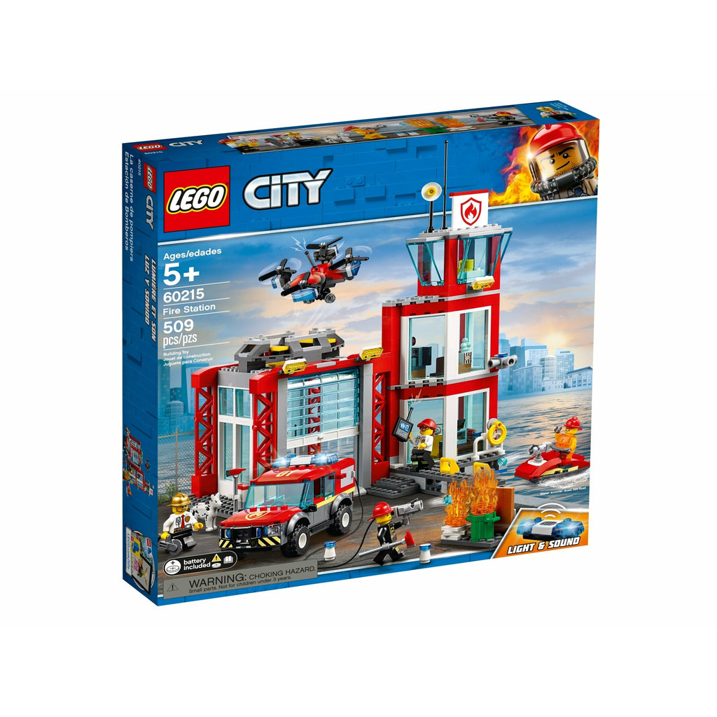 Lego® City Fire Station Building set 5Y+ 